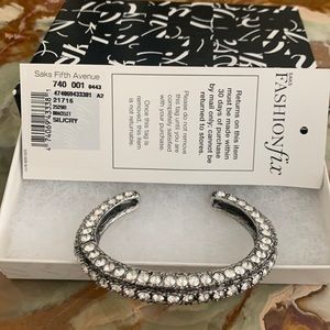 Beautiful crystal Saks fifth avenue bracelet
